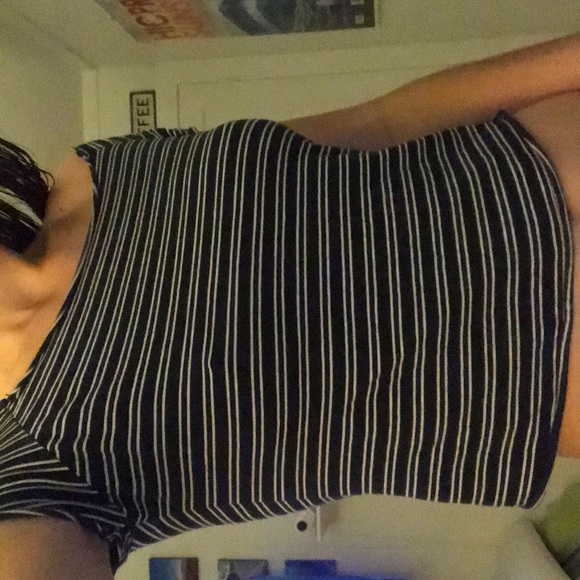 Off the shoulder brandy Melville striped top! - Picture 4 of 4